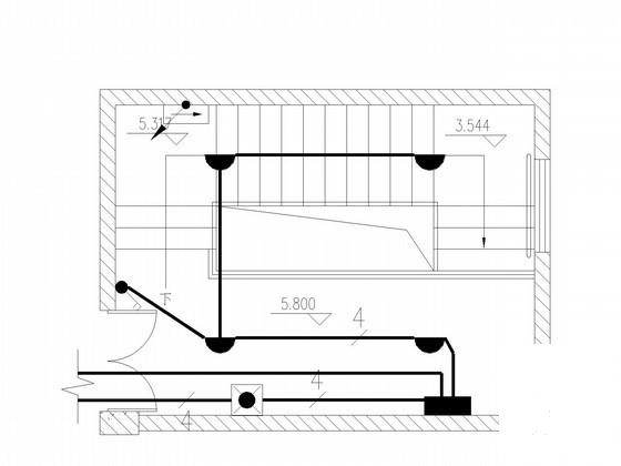 综合商场强弱电系统电气CAD施工图纸 - 2