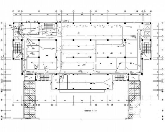 知名综合校区中小学宿舍食堂电气CAD施工图纸（甲级院最新设计） - 3