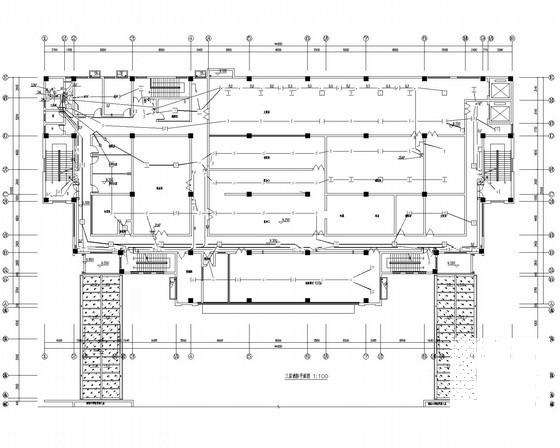 知名综合校区中小学宿舍食堂电气CAD施工图纸（甲级院最新设计） - 3