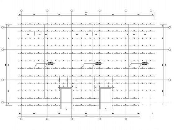 空间网架结构风雨操场结构施工图纸（6度抗震） - 5