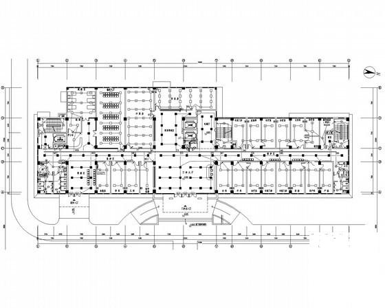 中医院门诊住院综合楼电气CAD施工图纸（甲级院）(框架结构) - 2