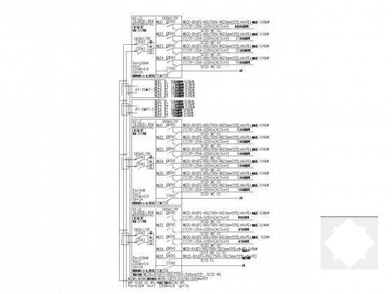 一类高层住宅楼电气设计CAD施工图纸 - 4