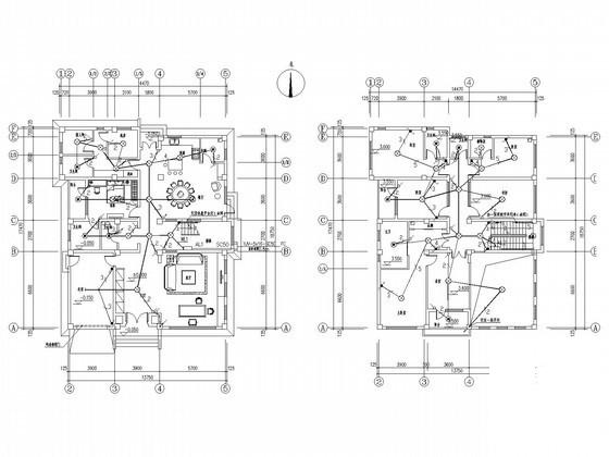 小区住宅楼项目电气CAD施工图纸 - 1