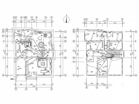 小区住宅楼项目电气CAD施工图纸 - 3