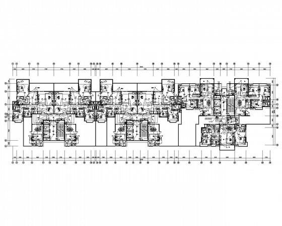 一类高层底商住宅楼建筑电气CAD施工图纸 - 1