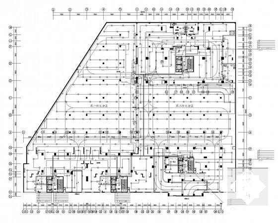 一类高层底商住宅楼建筑电气CAD施工图纸 - 5