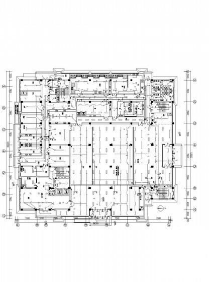 11层大型办公楼电气CAD施工图纸（办公、餐厅宿舍及车库）(消防报警及联动) - 1
