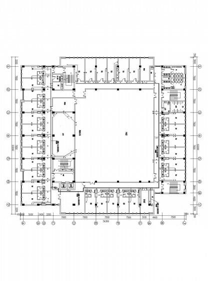 11层大型办公楼电气CAD施工图纸（办公、餐厅宿舍及车库）(消防报警及联动) - 2