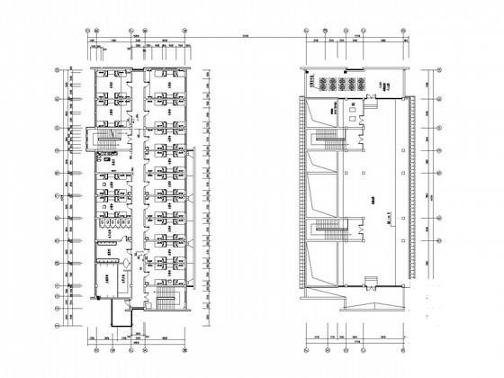 4层工业办公楼电气设计CAD施工图纸(联动控制系统) - 2