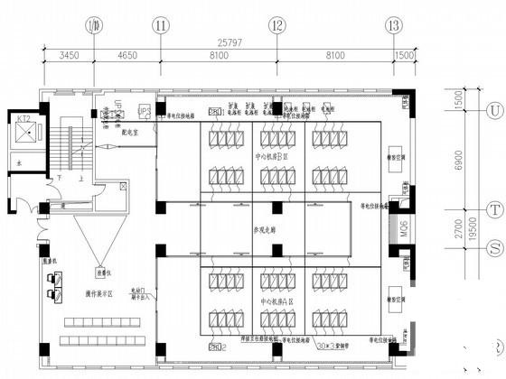 数据中心机房工程建筑电气CAD施工图纸（超详细） - 2