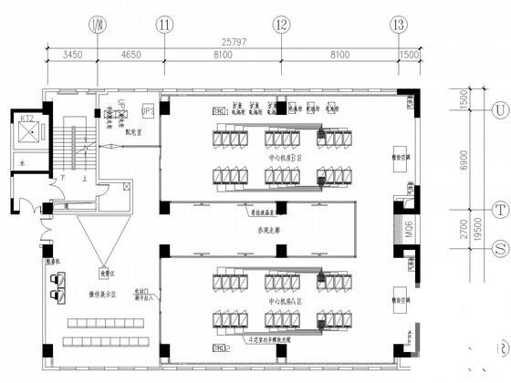 数据中心机房工程建筑电气CAD施工图纸（超详细） - 3