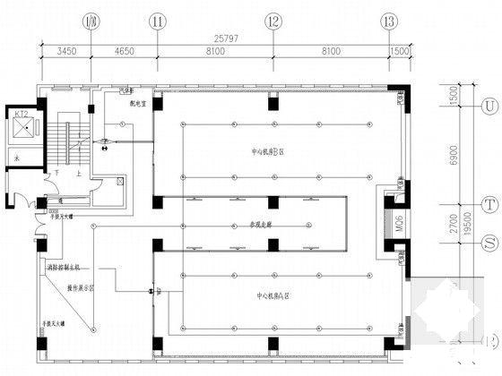 数据中心机房工程建筑电气CAD施工图纸（超详细） - dwg下载 - 知石网