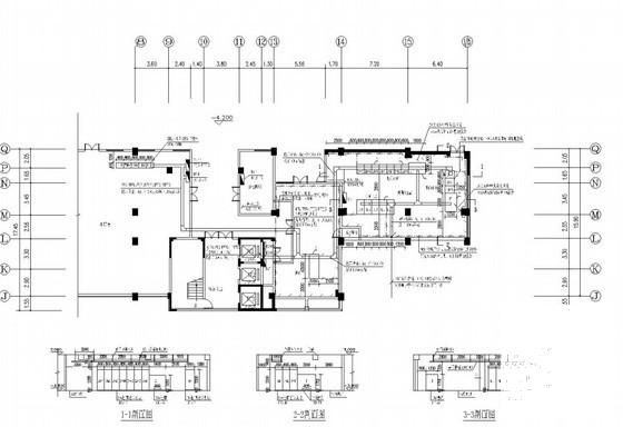 知名行政办公楼电气CAD施工图纸（变配电室柴发机组）甲级设计院 - 2