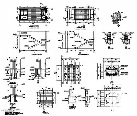 两层木结构住宅楼结构设计方案CAD图纸 - 4