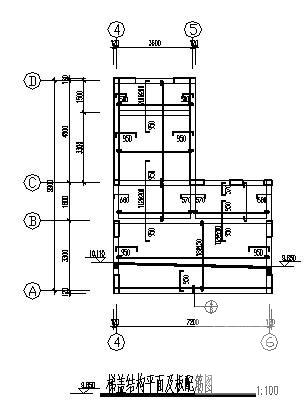 2层砌体结构派出所办公楼CAD施工图纸(建筑设计说明) - 3