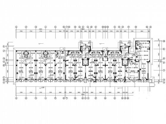 小区二类高层住宅楼电气CAD施工图纸 - 1