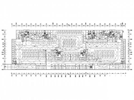 一类高层住宅楼地下车库电气CAD施工图纸（二次原理图）(火灾自动报警) - 1