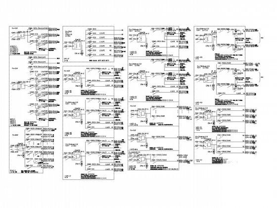 一类高层综合楼电气CAD施工图纸（系统大样图） - 3