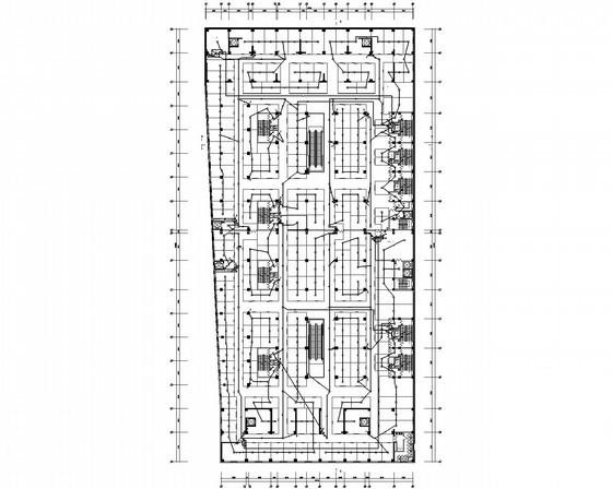 东北18层知名综合商厦电气CAD施工图纸 - 3
