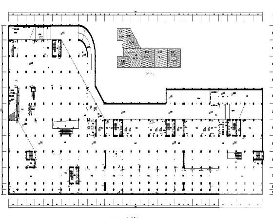 4层商业建筑给排水CAD施工图纸 - 1