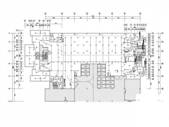 大型住宅小区地下室强、弱电系统电气CAD施工图纸 - 1