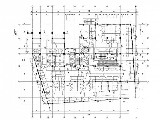5层综合商场强电系统电气CAD施工图纸 - 2