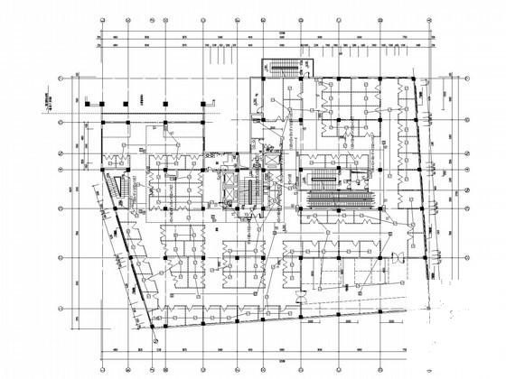 5层综合商场强电系统电气CAD施工图纸 - 2