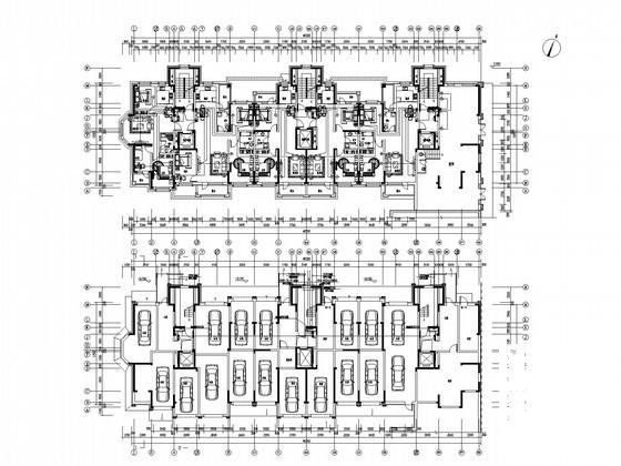 18层住宅楼小区强弱电系统电气CAD施工图纸 - 2