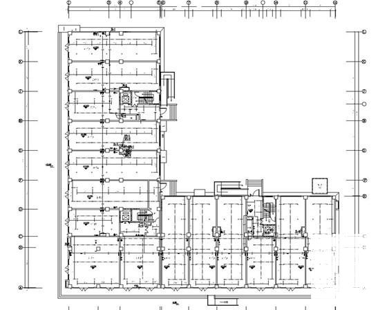 12层公寓建筑给排水CAD施工图纸(自动喷水灭火系统) - 1