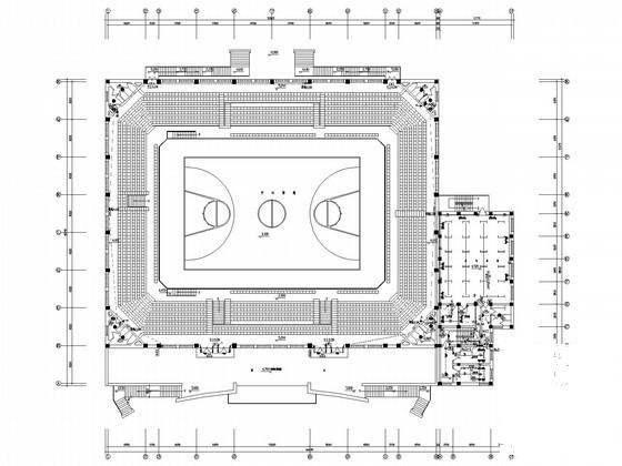 大型体育馆电气设计CAD施工图纸 - 2
