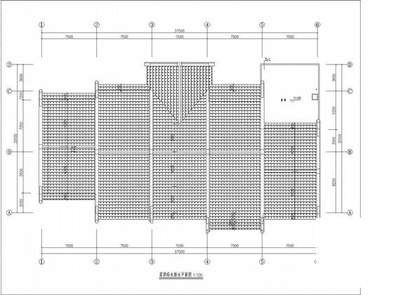 1.6万平3层商业步行街建筑给排水CAD施工图纸(消防系统原理) - 2