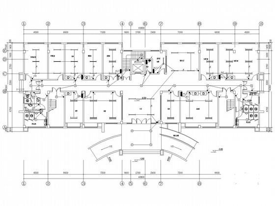 卫生局综合楼强弱电系统电气CAD施工图纸 - 1