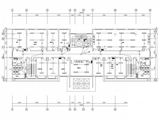 卫生局综合楼强弱电系统电气CAD施工图纸 - 3