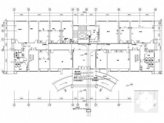 卫生局综合楼强弱电系统电气CAD施工图纸 - 5