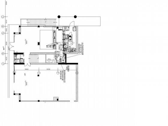 3层知名连锁餐厅给排水CAD施工图纸(消防自动报警) - 3