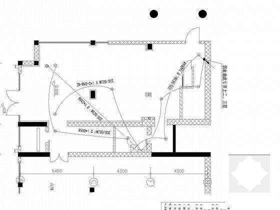 3层知名连锁餐厅给排水CAD施工图纸(消防自动报警) - 4