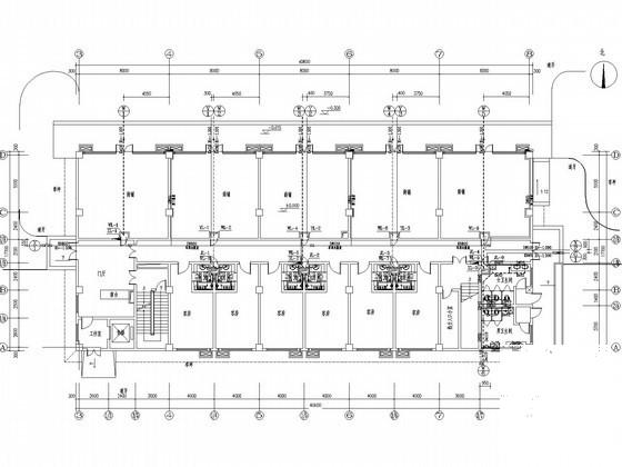 3层商业服务楼给排水CAD施工图纸（地下车库）(泵房管道系统图) - 1