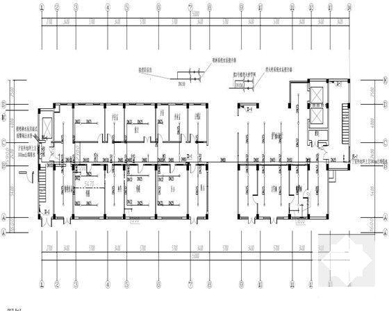 11层病房楼消防改造给排水CAD施工图纸 - 2