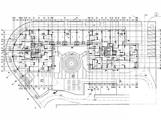 20层一类商住楼给排水CAD施工图纸 - 1