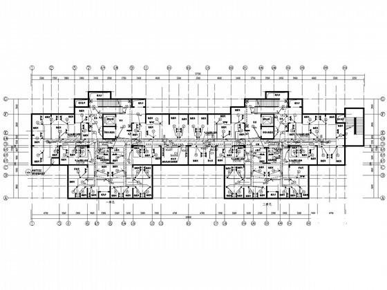 一类高层底商住宅楼电气设计CAD施工图纸 - 2