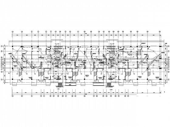 一类高层底商住宅楼电气设计CAD施工图纸 - 3