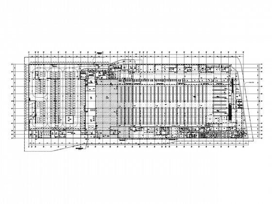 2层综合商业区超市及专业卖场给排水CAD施工图纸 - 3