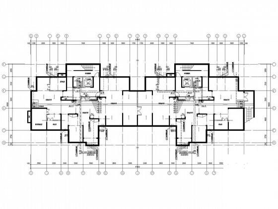 30层一类住宅楼建筑给排水CAD施工图纸 - 2