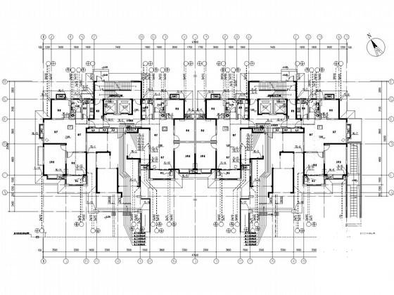 30层一类住宅楼建筑给排水CAD施工图纸 - 3