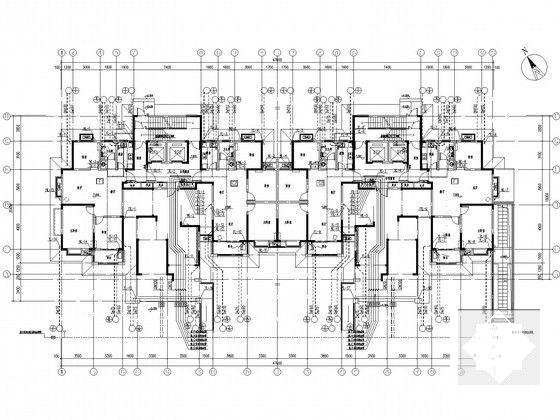 30层一类住宅楼建筑给排水CAD施工图纸 - 4