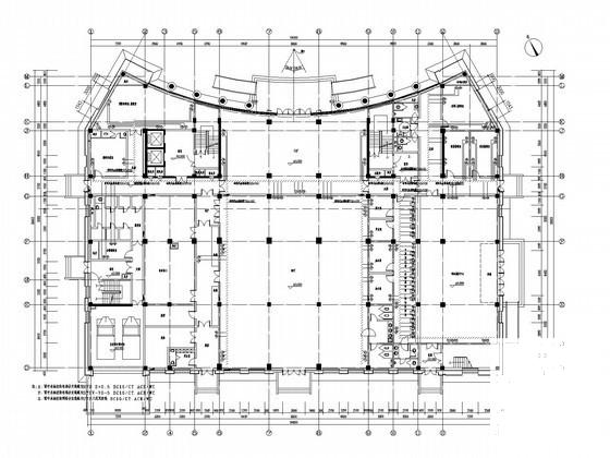 12层大型公共办公楼电气CAD施工图纸 - 2