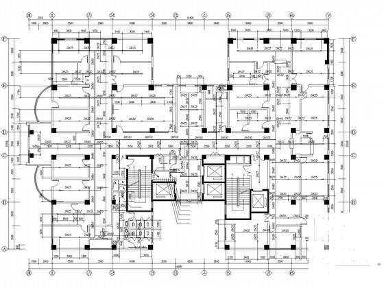 12层人民医院门诊综合楼给排水CAD施工图纸 - 2