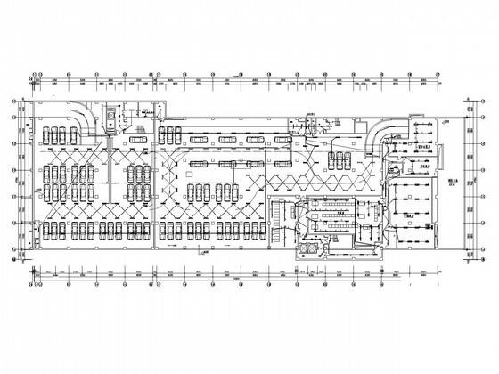 一类7层大型综合商业楼电气CAD施工图纸 - 1
