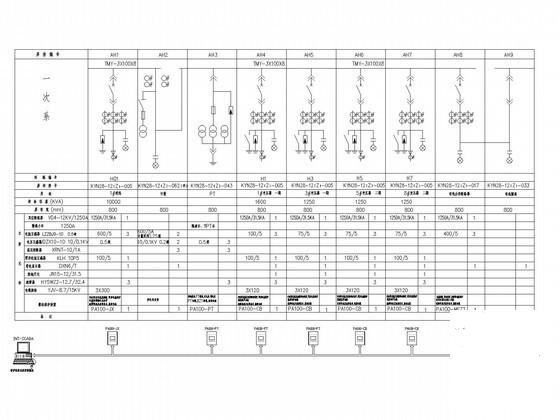 一类7层大型综合商业楼电气CAD施工图纸 - 3