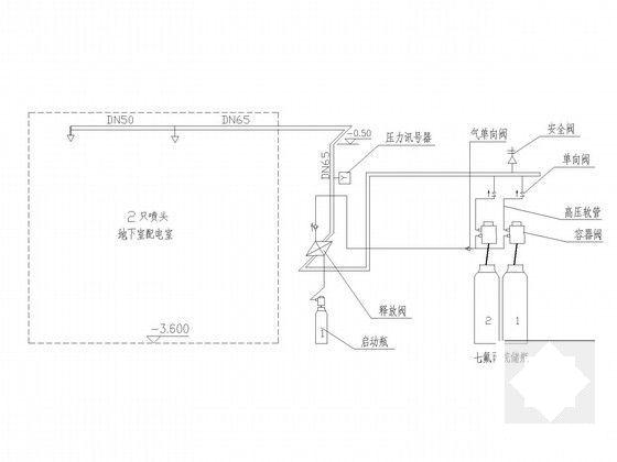 11层公租房给排水CAD施工图纸(自动喷水灭火系统) - 5